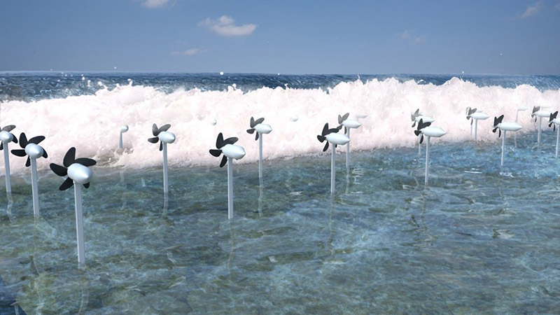 Японцы превратят энергию приливной волны в электричество