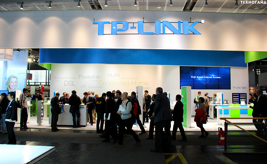 TP-LINK на CeBIT 2014