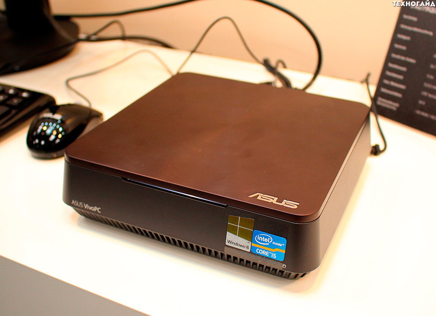 CeBIT 2014: мини-компьютер VivoPC VM60 и фоторепортаж со стенда ASUS