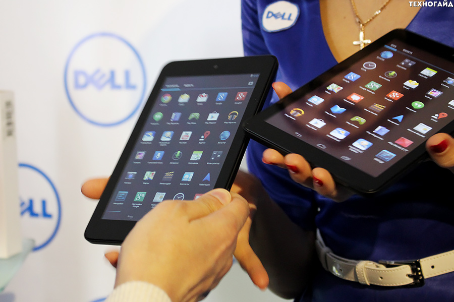 Android-планшеты Dell Venue 7 и Venue 8 на платформе Intel официально в Украине