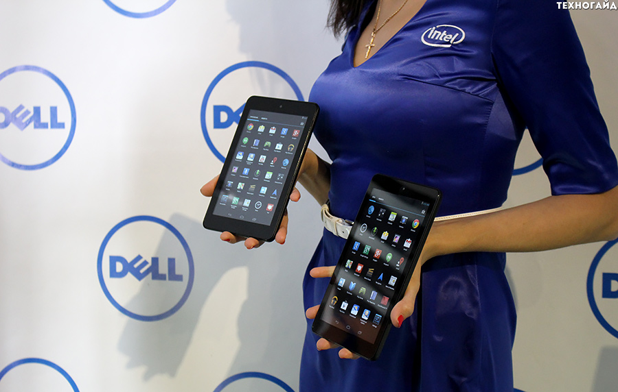Android-планшеты Dell Venue 7 и Venue 8 на платформе Intel официально в Украине