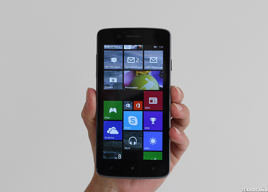 Prestigio MultiPhone 8500 DUO на Windows Phone 8.1