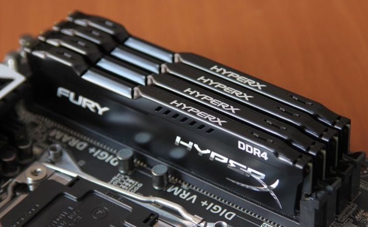 HyperX выпустит комплекты памяти FURY DDR4 для Intel Skylake