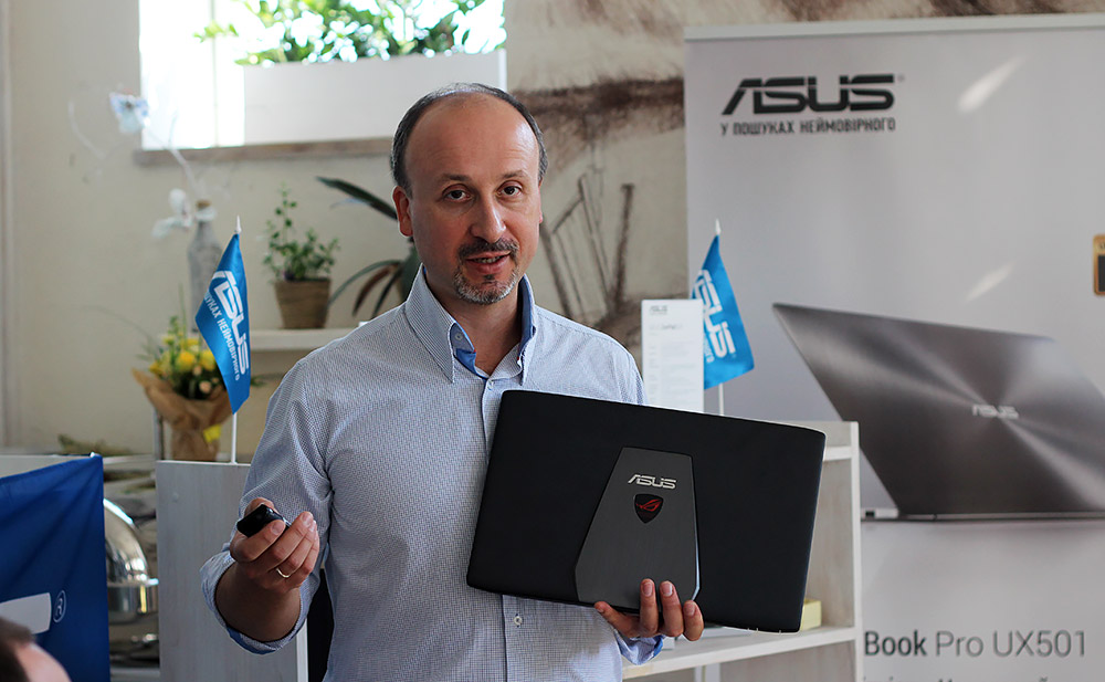 Евгений Севериновский, руководитель продакт-центра ASUS в Украине 