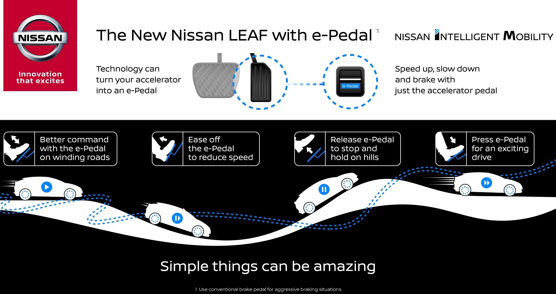 New Nissan LEAF – e-Pedal Teaser
