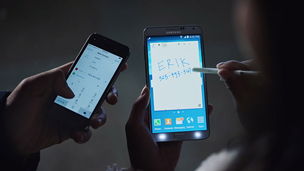 Samsung троллит iPhone X в своем рекламном ролике