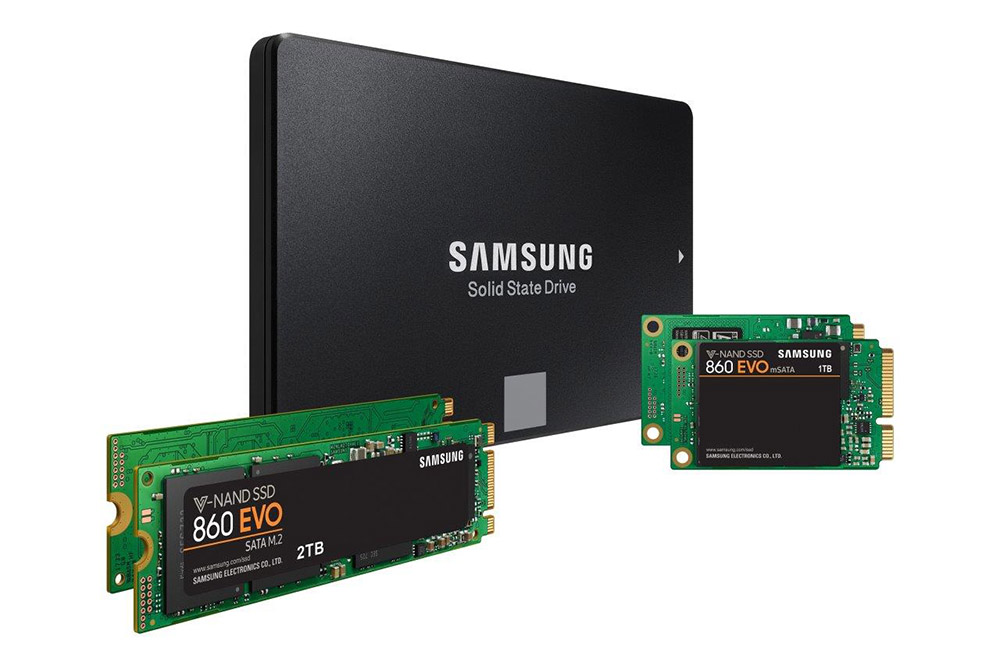 Samsung 860 PRO и 860 EVO с поддержкой V-NAND