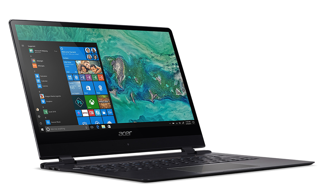 Acer Swift 7: ноутбук толщиной 9 мм с модулем 4G/LTE