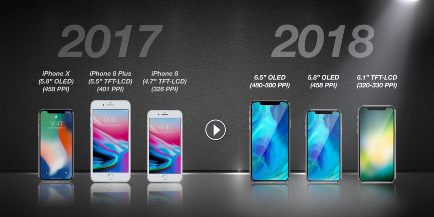 Новые iPhone 2018 года получат поддержку двух SIM-карт и модем от Intel 