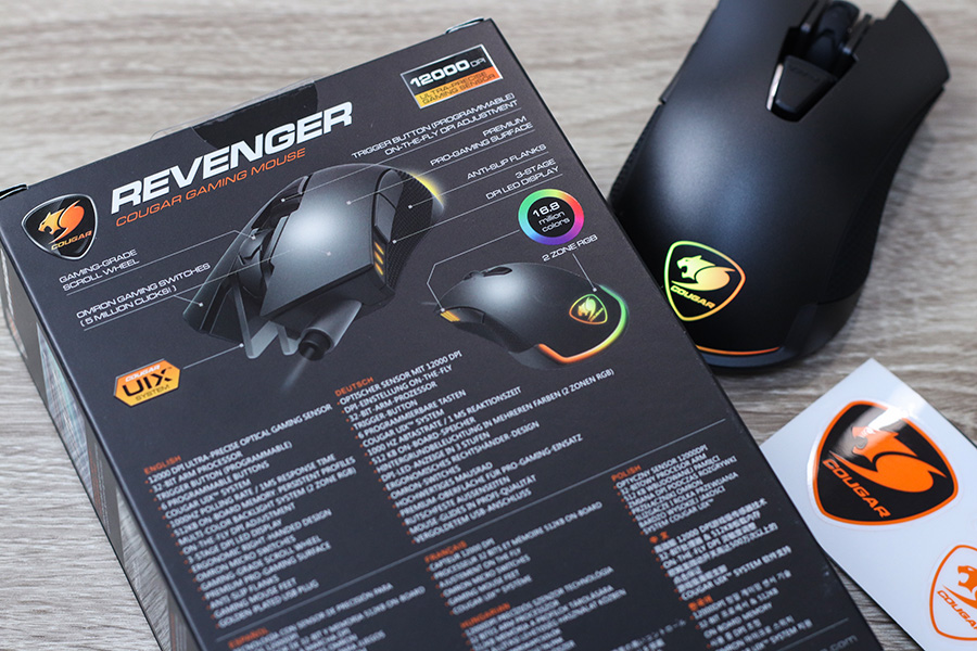 Удобная и надежная: обзор игровой мыши COUGAR Revenger