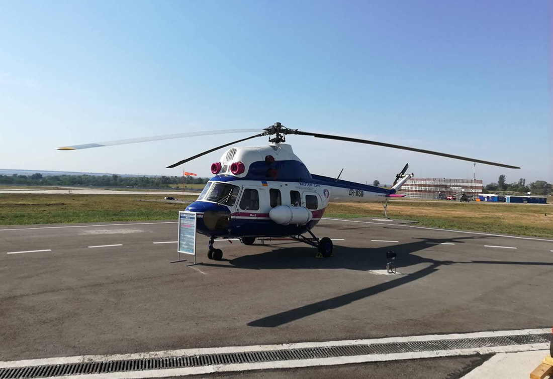 Первый вертолет украинского производства "Надежда" прошел первые испытания