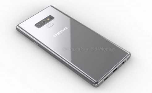 Samsung Galaxy Note 9 на первых рендерах и видео