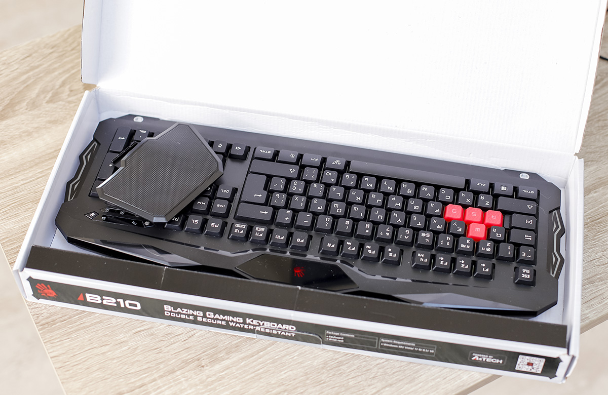 Обзор A4Tech Bloody B210: супердоступная игровая клавиатура