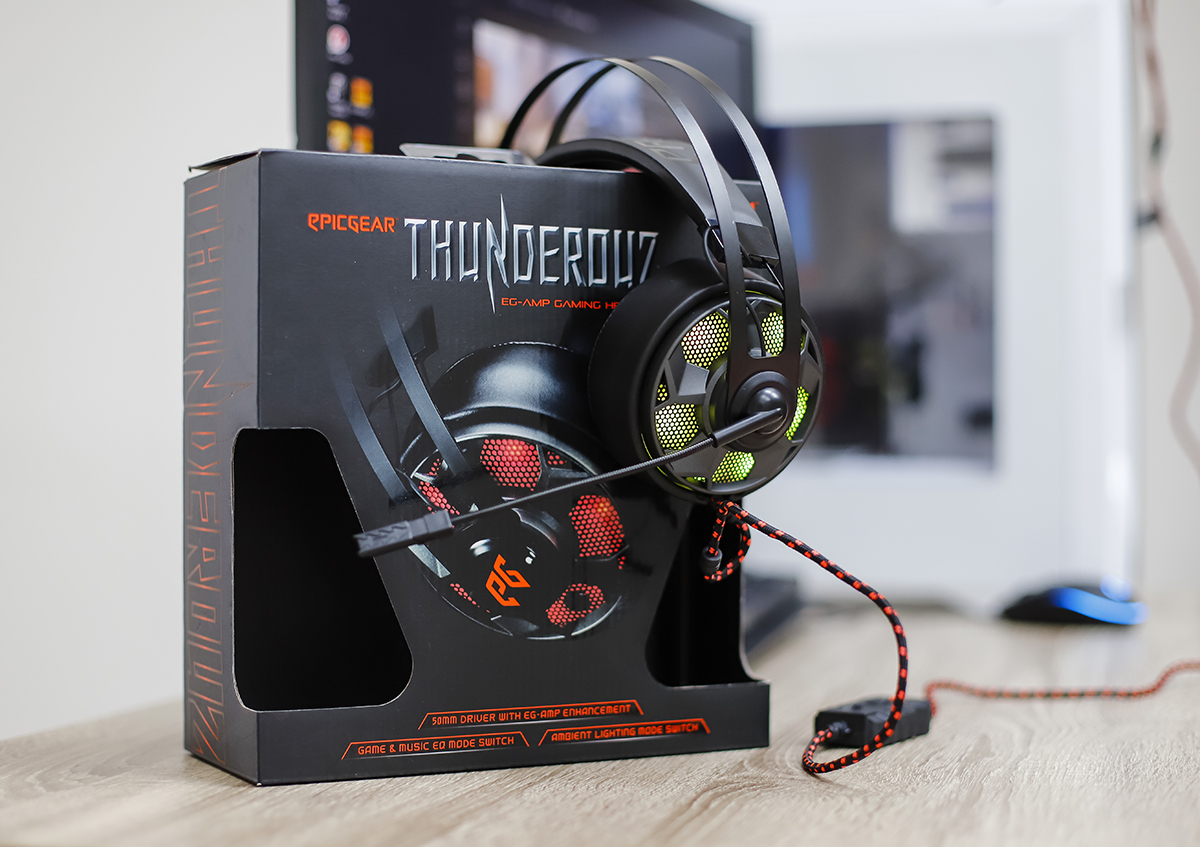 Обзор EgicGear ThunderouZ: эффектная гарнитура для игр и музыки