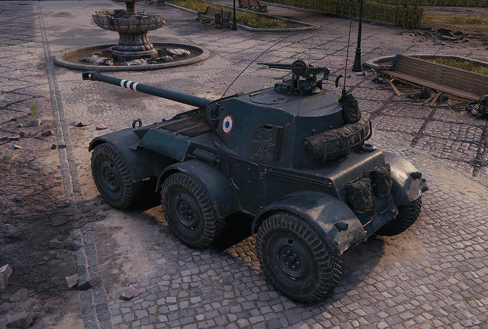 В World of Tanks добавили колесные боевые машины
