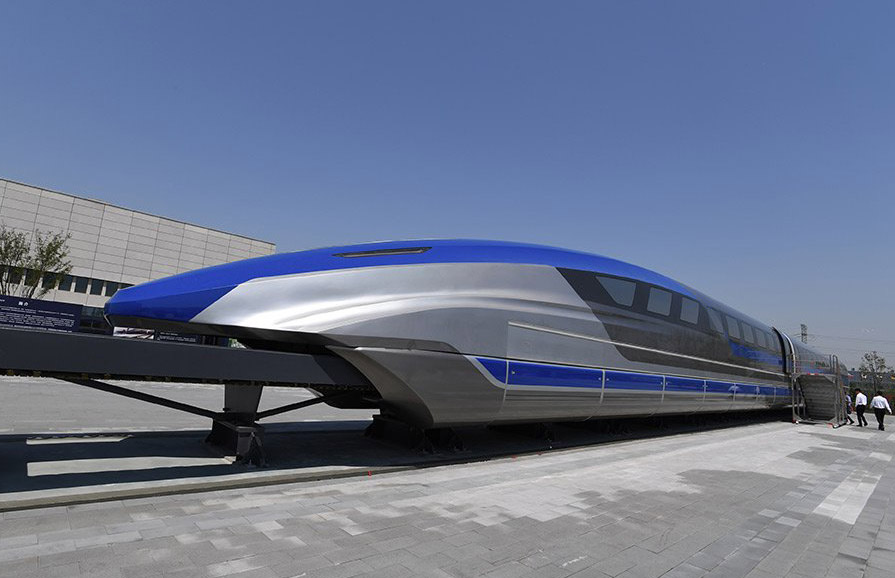 Китайцы создали поезд, разгоняющийся до 600 км/ч