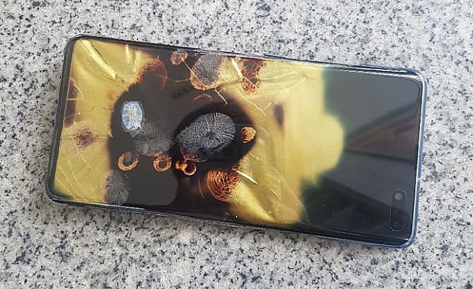 Зафиксирован случай самовозгорания Samsung Galaxy S10 5G