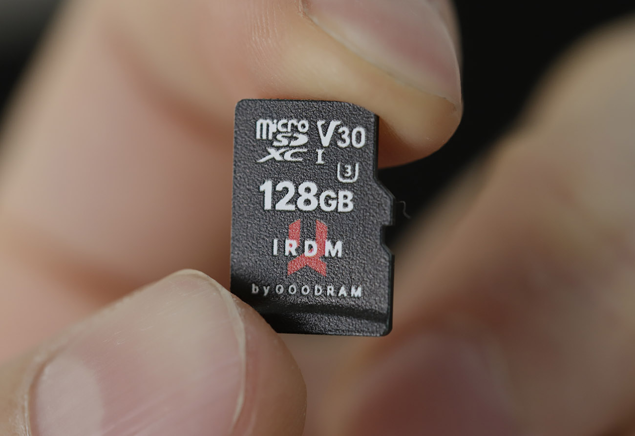 GOODRAM IRDM microSDXC UHS-I U3 V30