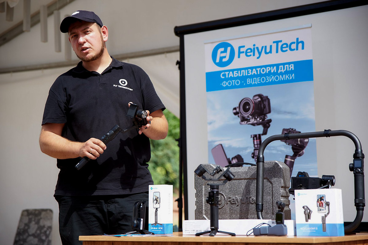 Fly Technology демонстрирует новинки DJI и FeiyuTech в Киеве. Первые впечатления от DJI Osmo Mobile 4