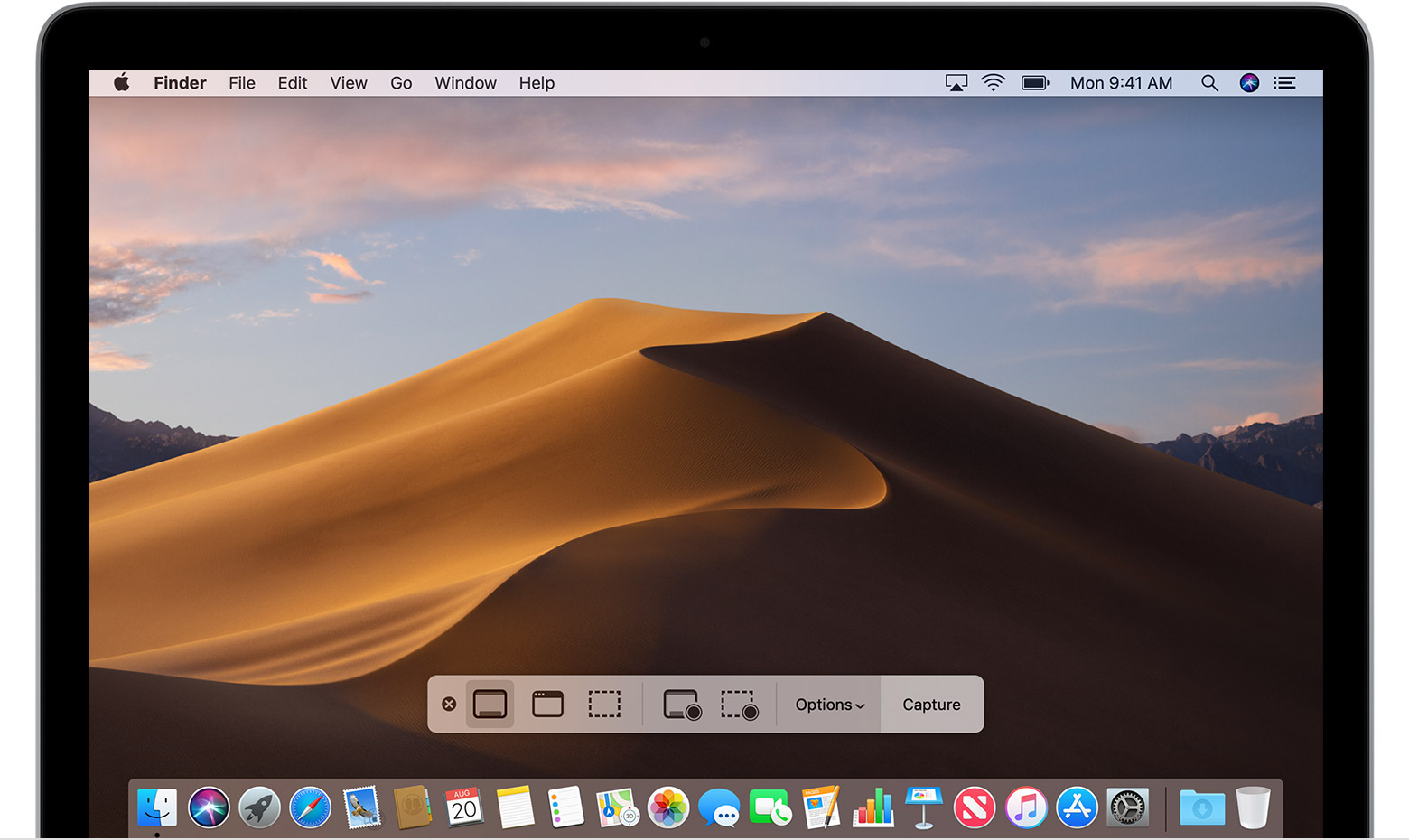 Как сделать скриншот на Mac OS