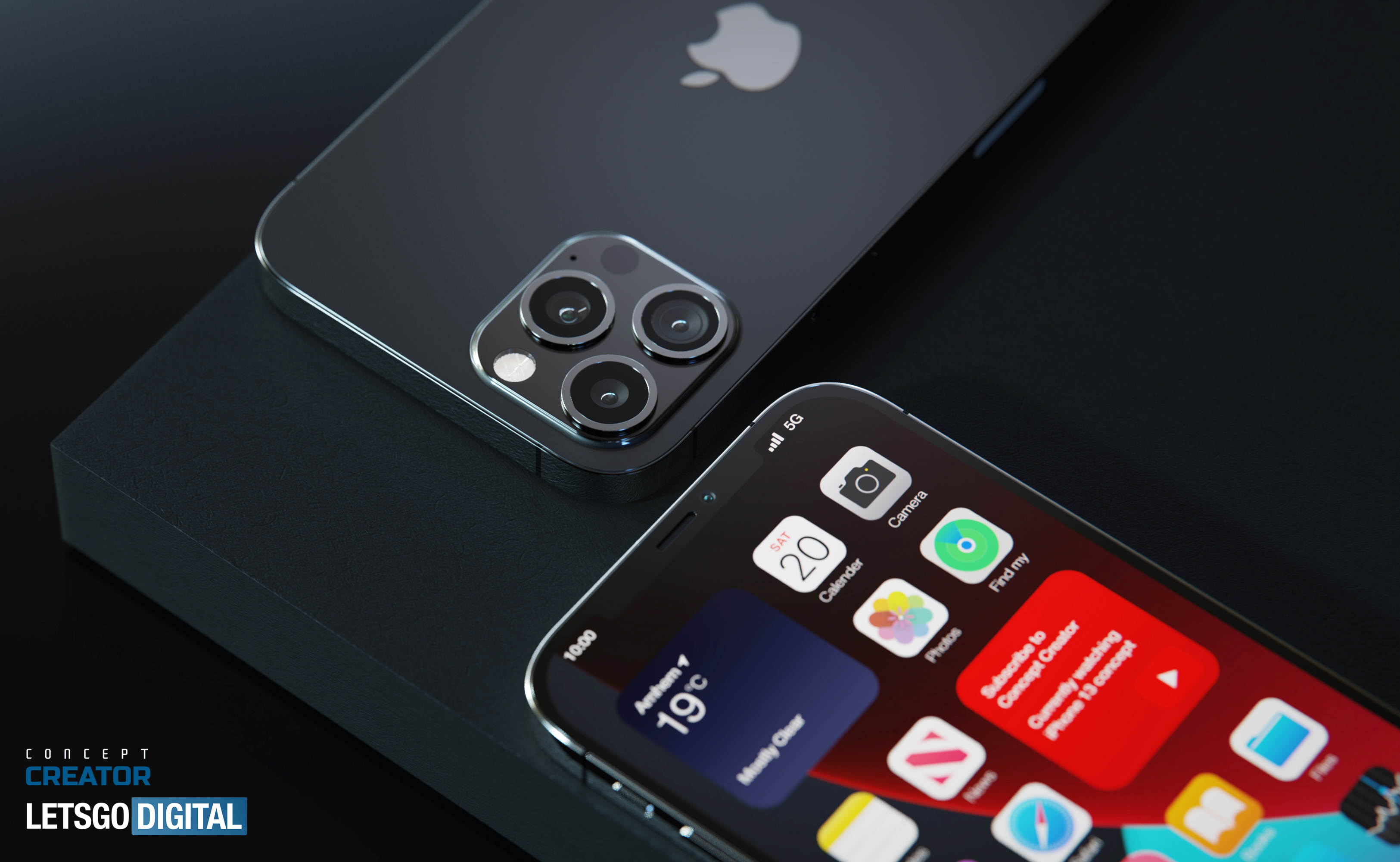 Первые изображения Apple iPhone 12s и iPhone 12s Pro: уменьшенная "челка" и сканер отпечатков под экраном