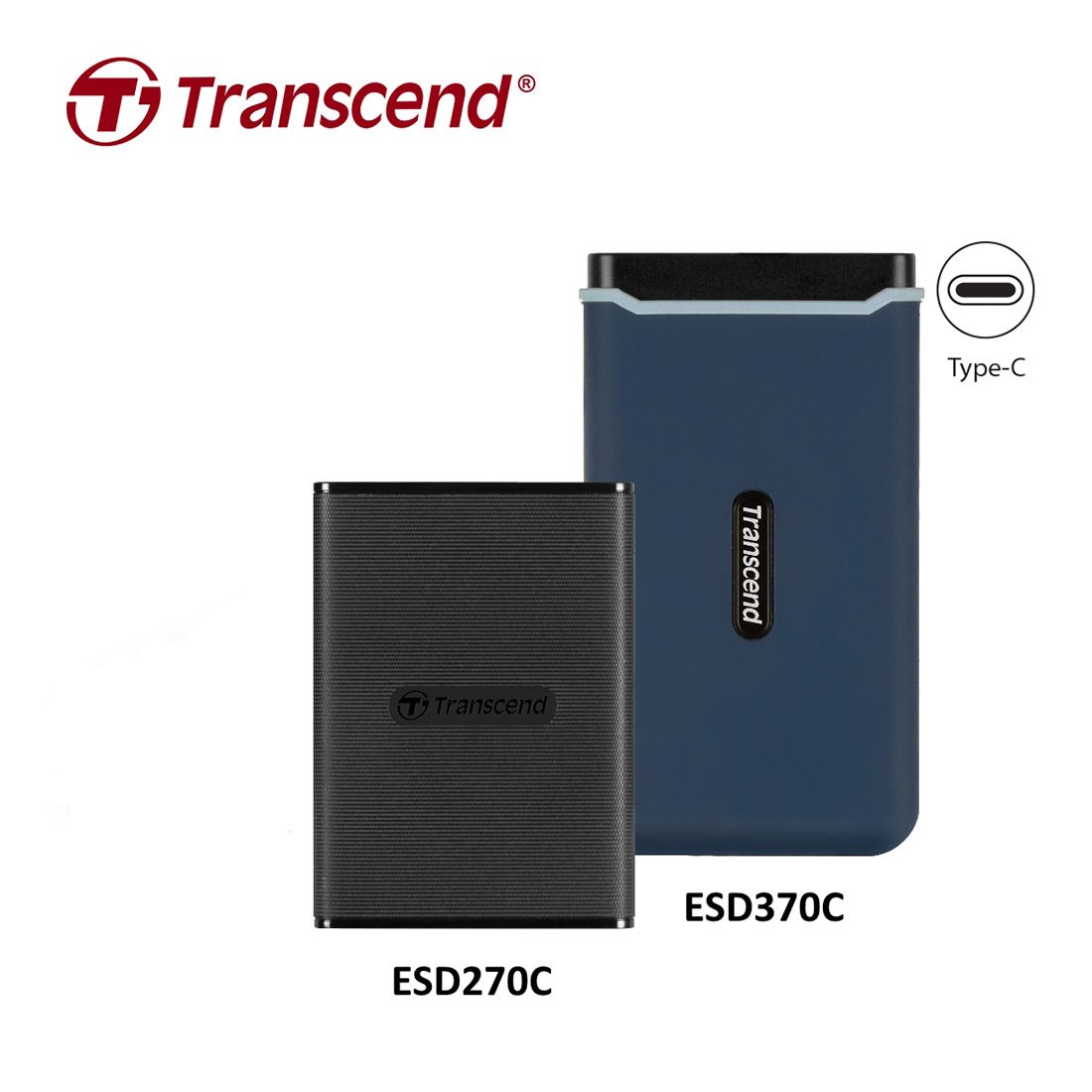 Transcend ESD270C и ESD370C: портативные SSD со скоростью до 1050 МБ/с