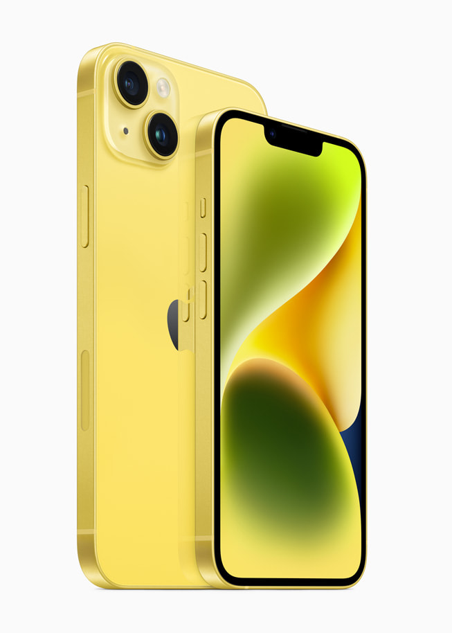 iPhone 14 та iPhone 14 Plus анонсовані у яскраво-жовтому кольорі