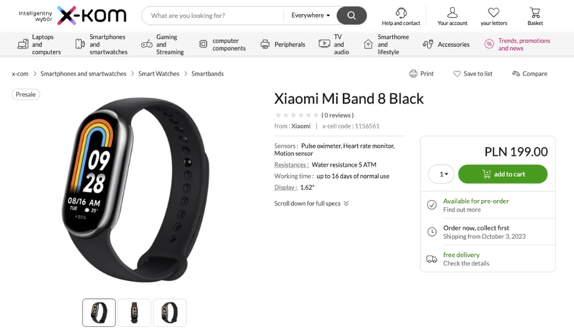 Xiaomi Mi Band 8 надійде у продаж 3 жовтня - що відомо про новинку?