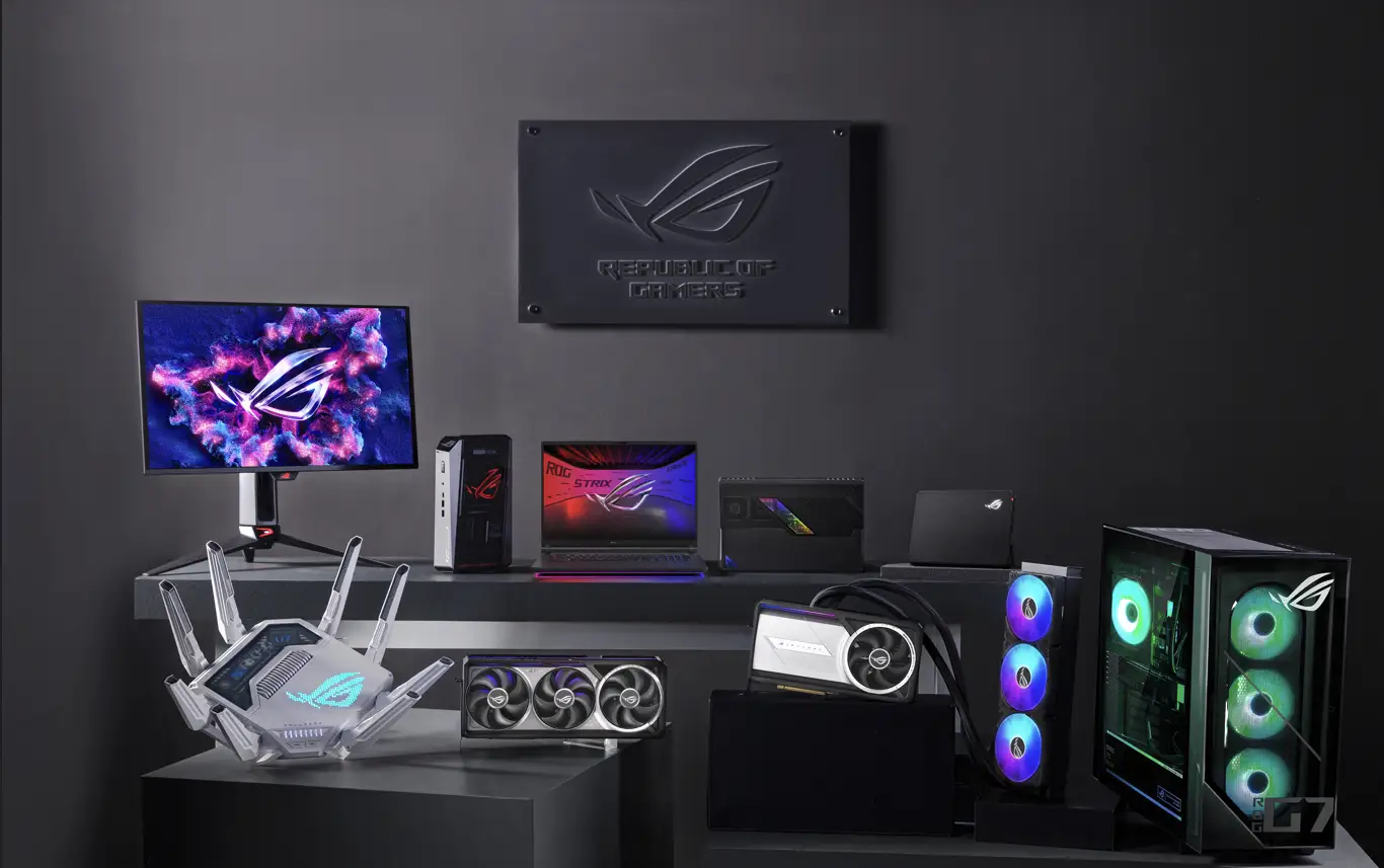 ASUS ROG представляє інноваційні рішення для геймерів на CES 2025